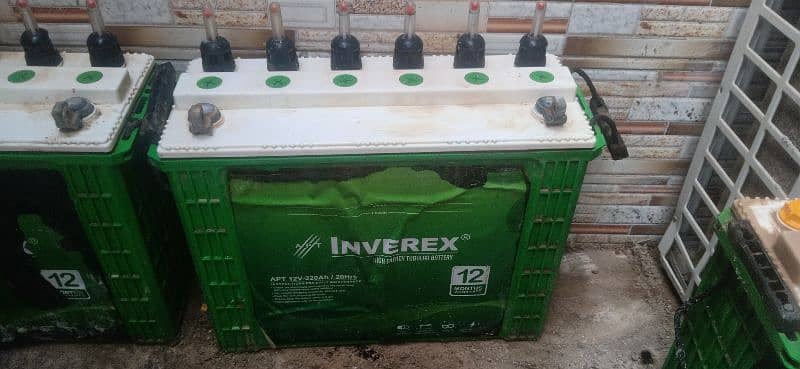 3 Tubular 2500 Inverex battery good condition 0