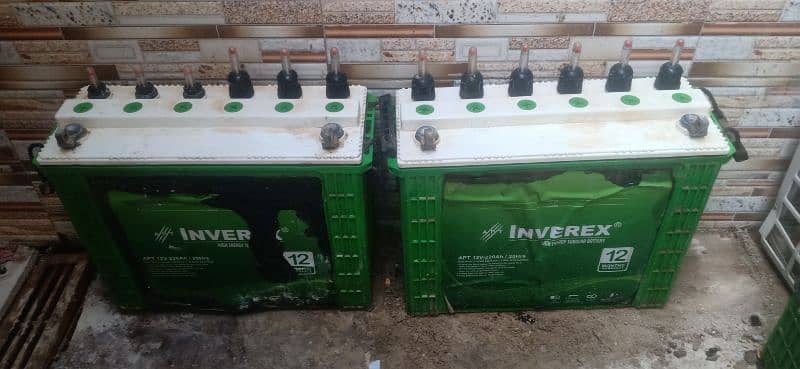 3 Tubular 2500 Inverex battery good condition 1