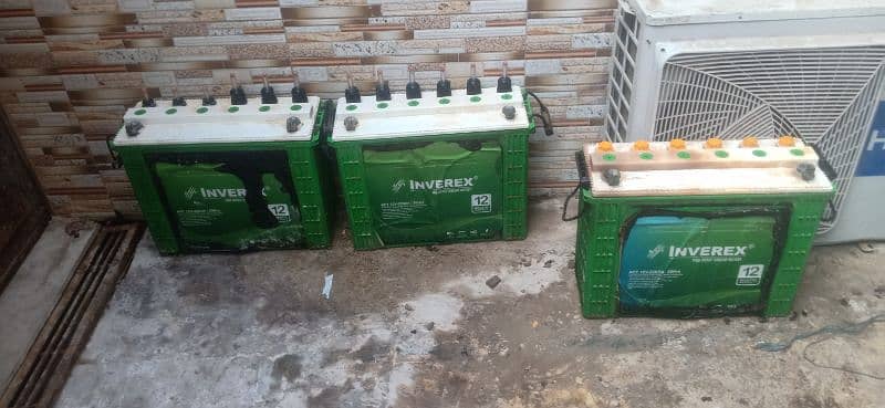 3 Tubular 2500 Inverex battery good condition 4