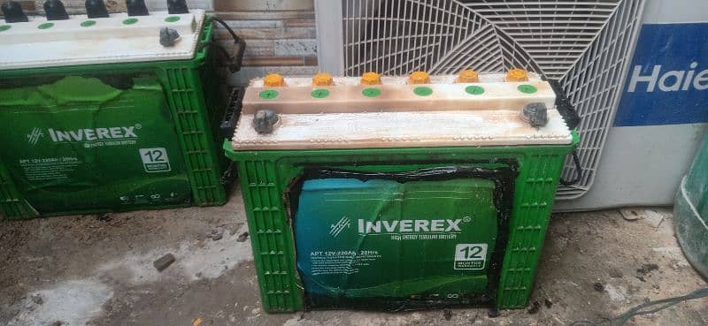 3 Tubular 2500 Inverex battery good condition 5