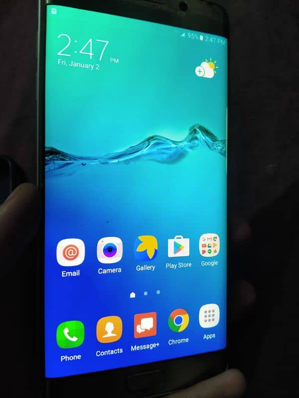 Samsung S6 Edge Plus 4.32 Ram Rom 1