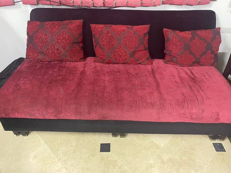 5 Seater Sofa set with Cushion 1