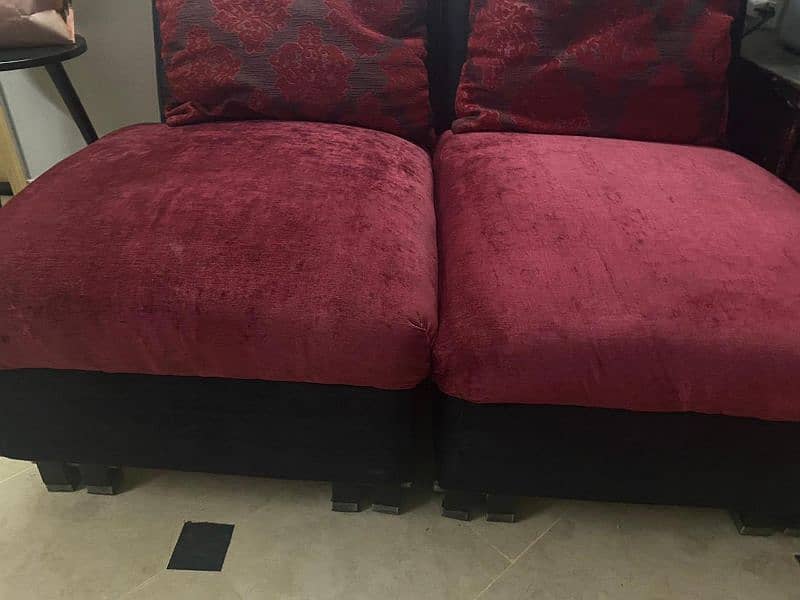 5 Seater Sofa set with Cushion 2