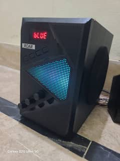 Roar 401 Bluetooth 30w speaker best base and 2 5w subspeakers