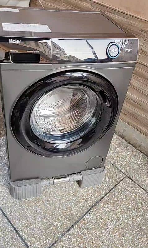 Haier Front Load Full Automatic Washing Machine/  Watsapp 03486223941 1