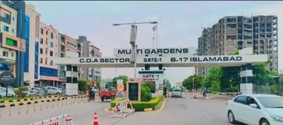 Multi garden B-17 Islamabad Block A Aik kanal plot for sale on reasonable demand