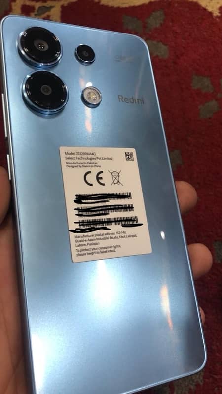 Redmi Note 13 Like Pin Pack Condition 1