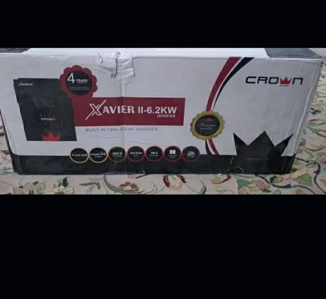 crown inverter MODELXavier 6.2KW 1