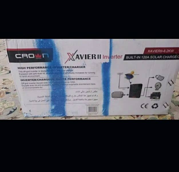 crown inverter MODELXavier 6.2KW 3