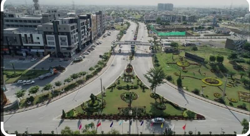 Aik kanal plot for sale on reasonable demand in block C B-17 1