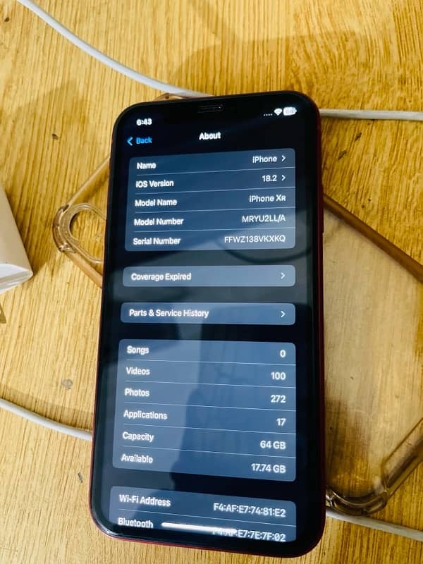 IPHONE XR JV 64GB 8