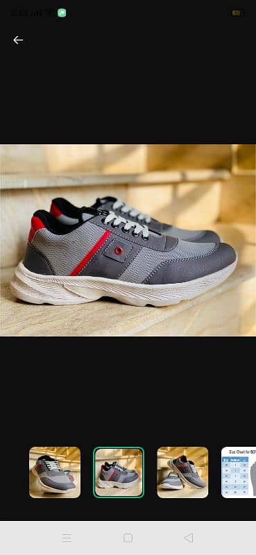 Men's Fabric Sneakers 0