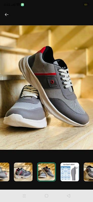 Men's Fabric Sneakers 1