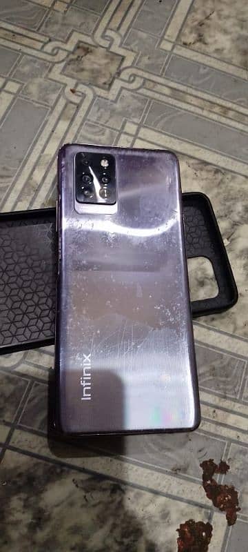 Infnix not 10 pro 8 128. with full box 1