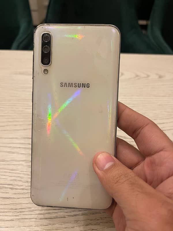 Samsung A50 mobile panel changed 2