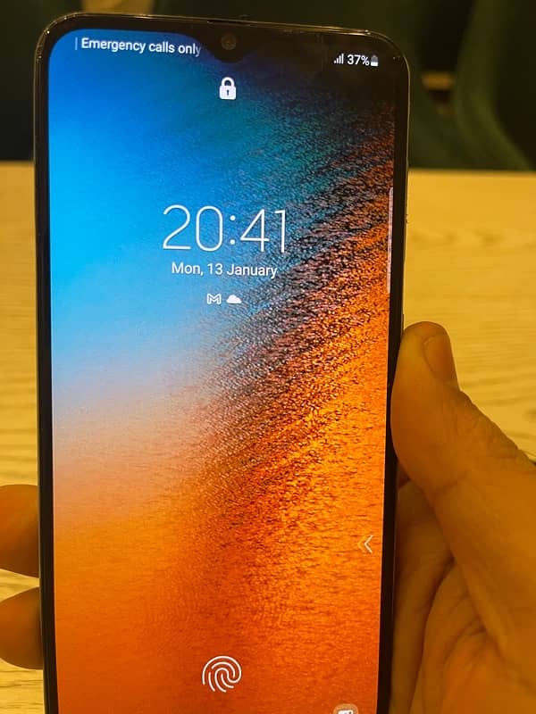 Samsung A50 mobile panel changed 3