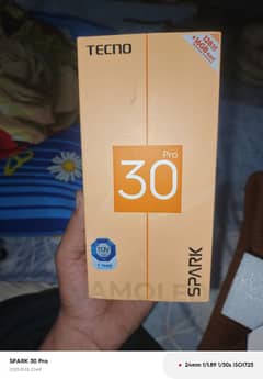 Tecno spark 30pro 8GB 128GB