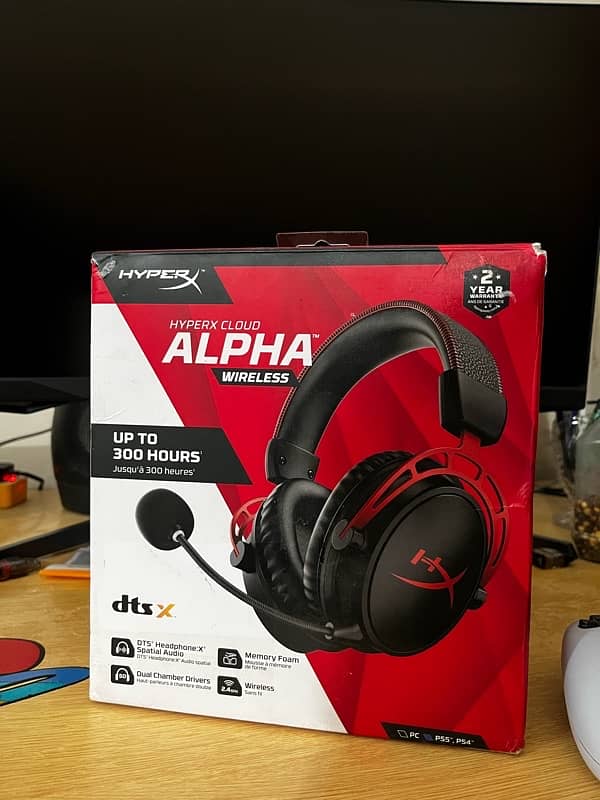 Hyper x Cloud Alpha Wireless 0