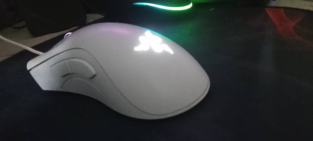 Razer DeathAdder Essential Wired Gaming Mouse White 1