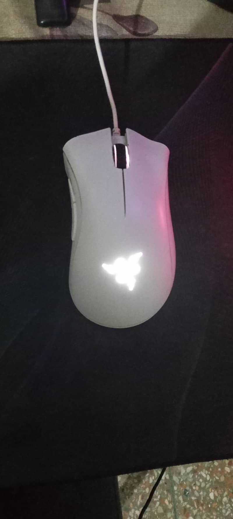 Razer DeathAdder Essential Wired Gaming Mouse White 3