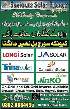 Hybrid Solar System, Inverter, Solar Panels. . without GST