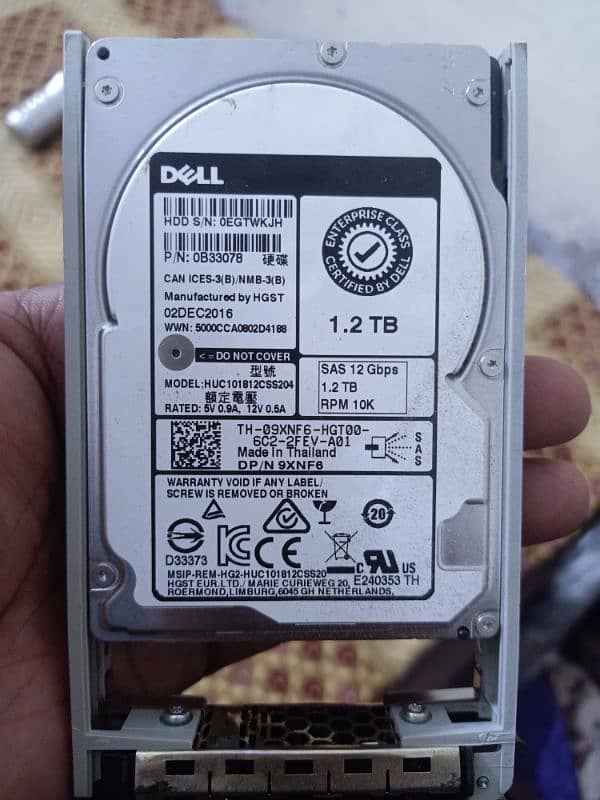 Dell server HD of 1.3 TB 1