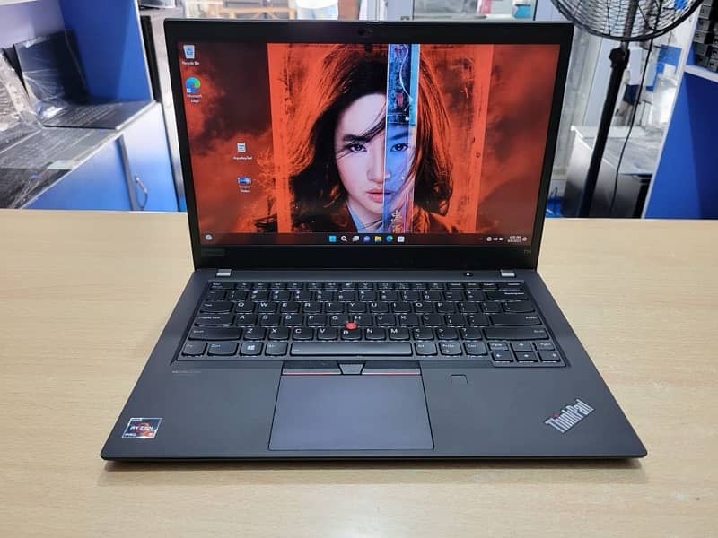 Lenovo Thinkpad T14 Gen2 Ryzen 7 5850u 8GB Dedicated Graphics card 0