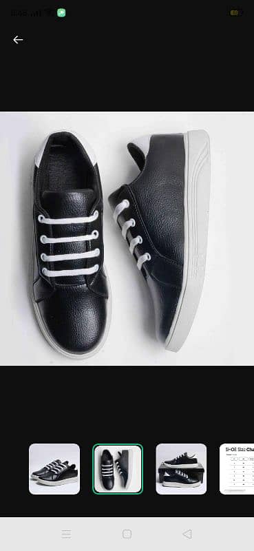 Men's and Women's leather sneakers 1