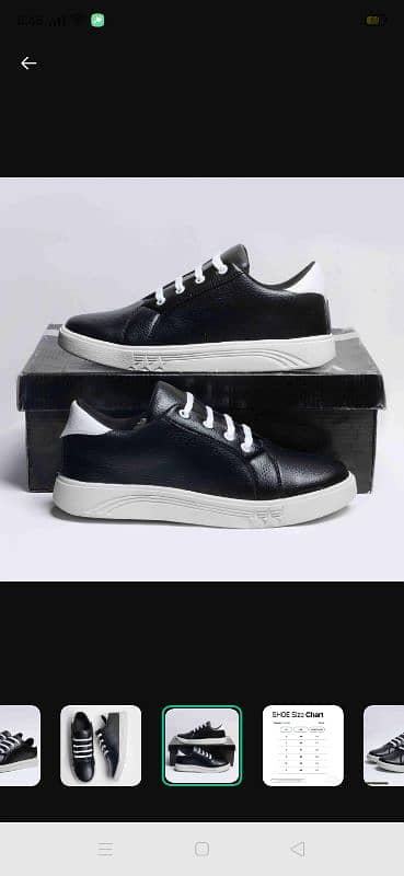 Men's and Women's leather sneakers 2