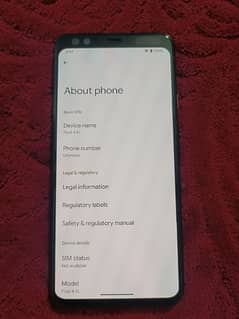 Google pixel 4xL 6gb 128gb Approved