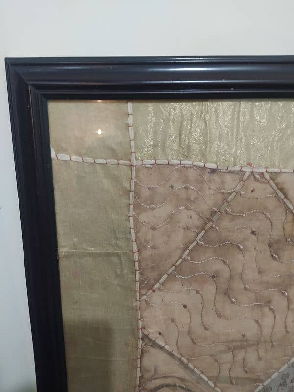 Handmade cloth with frame 3