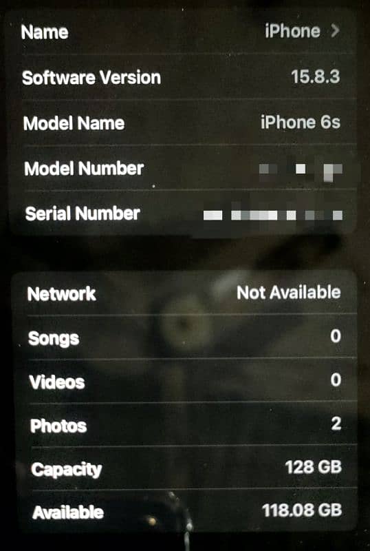 Iphone 6s Non PTA, 128 GB 3