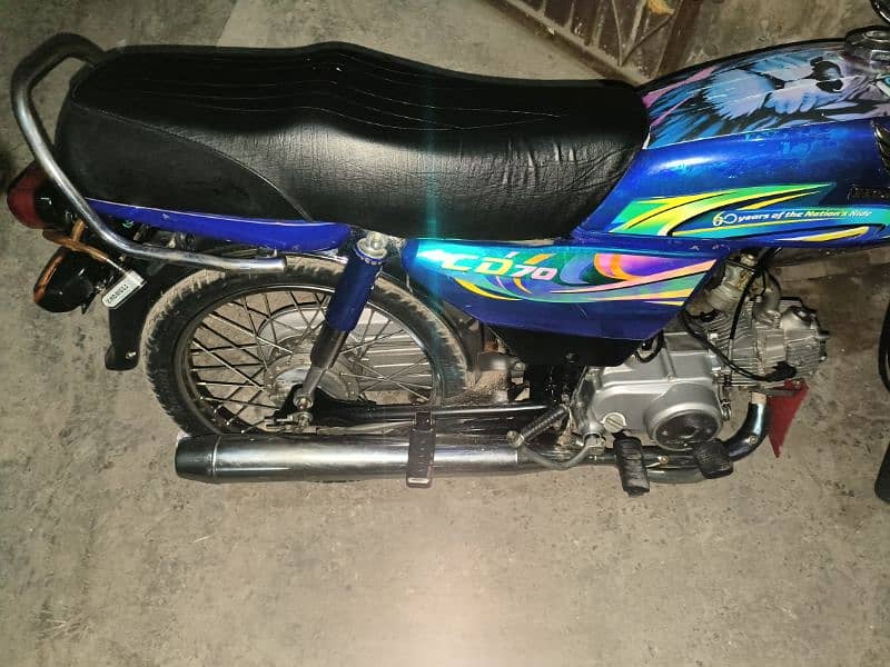 Honda CD 70 blue 0