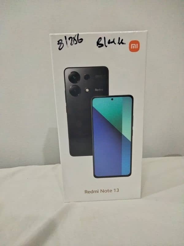 Redmi Note 13 Mid-night Black Color 0