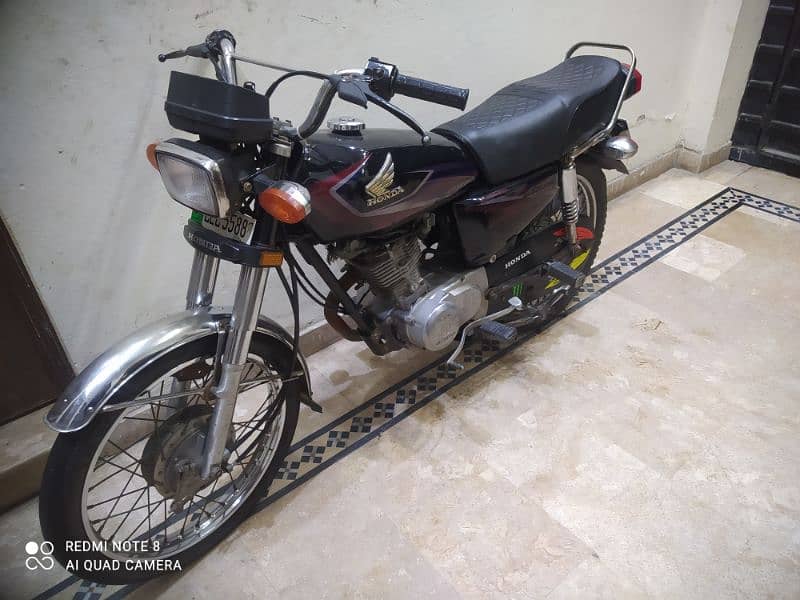 Honda 125(2017 Model) Black Color Neat and Clean bike 2