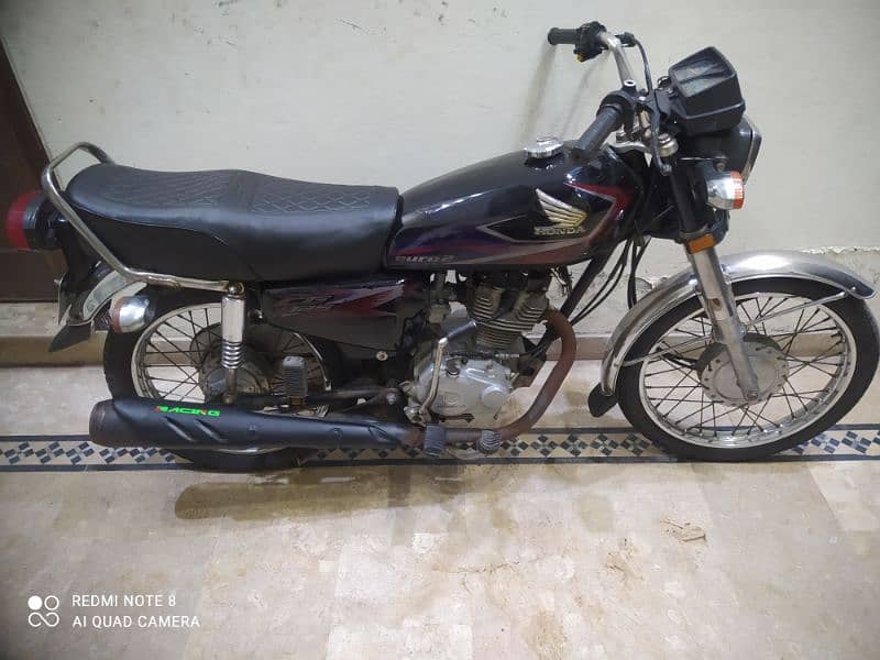 Honda 125(2017 Model) Black Color Neat and Clean bike 9