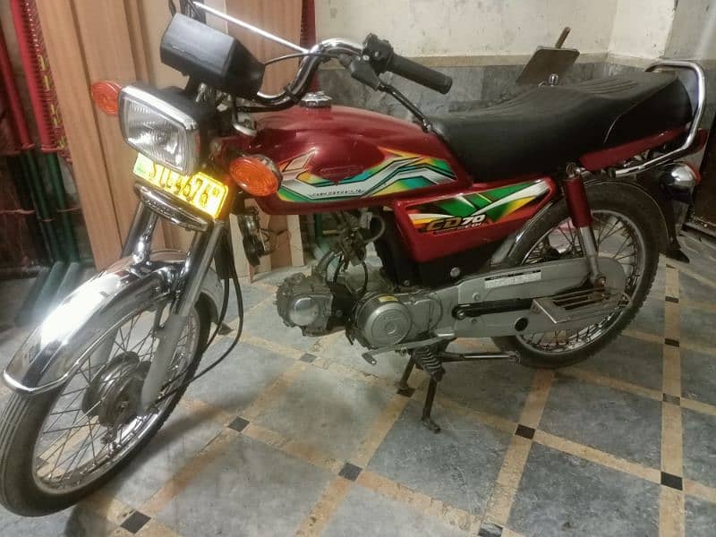 Honda CD70 2007 1