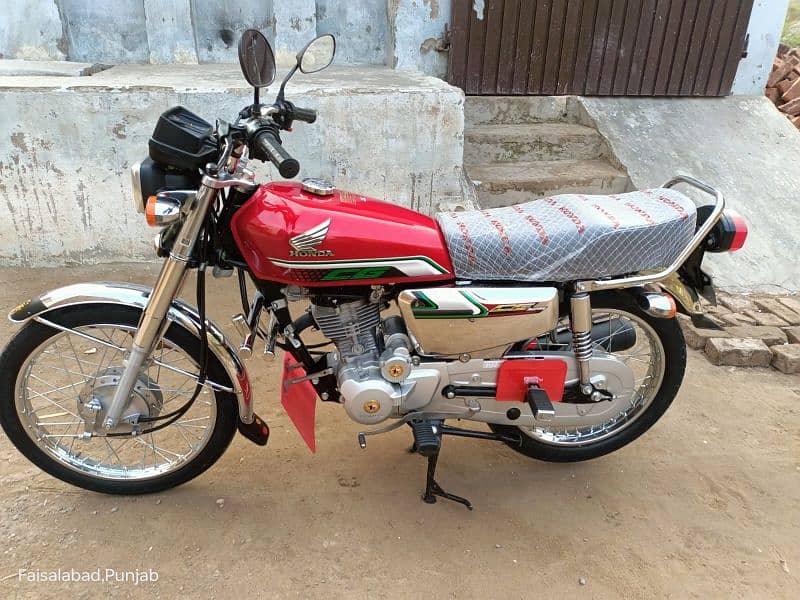 Honda CG 125 self start O30/4/0/7/7/7/2/1/5 totally genioun 2