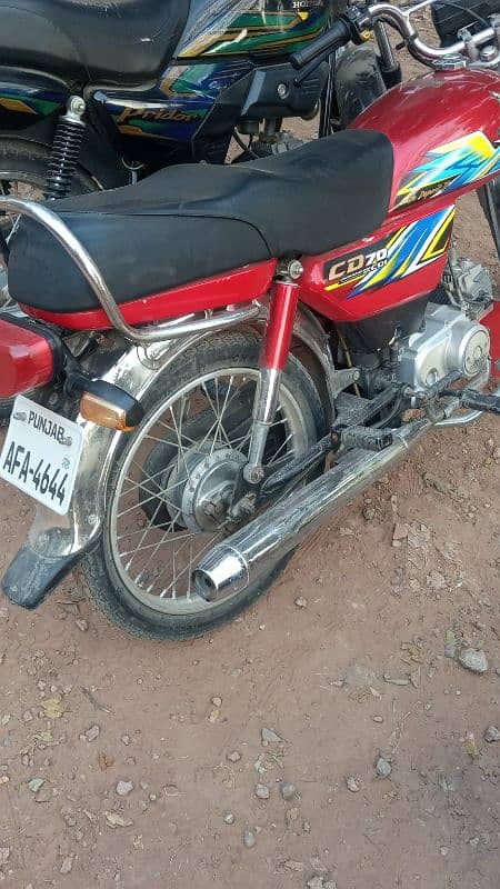 Honda 70 2021 model All Punjab number 3