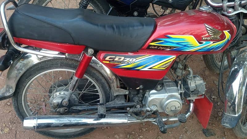 Honda 70 2021 model All Punjab number 6