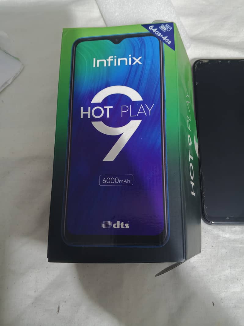 Infinix hot 9 play  4/64 condition 10/10 4