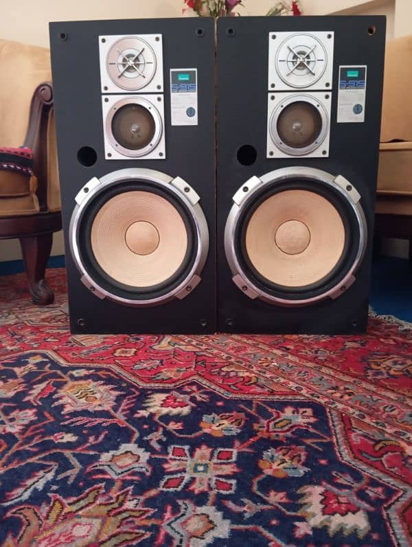 Sansui (S-915) 3-Way speaker system for sale. Cell 03318340008 2