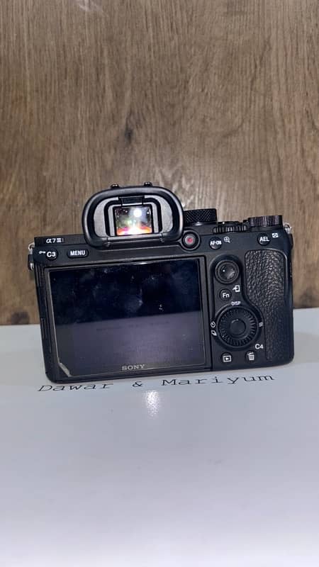 SONY A7iii Body Only 1