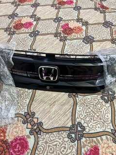 civic black grill civic rs oem grill