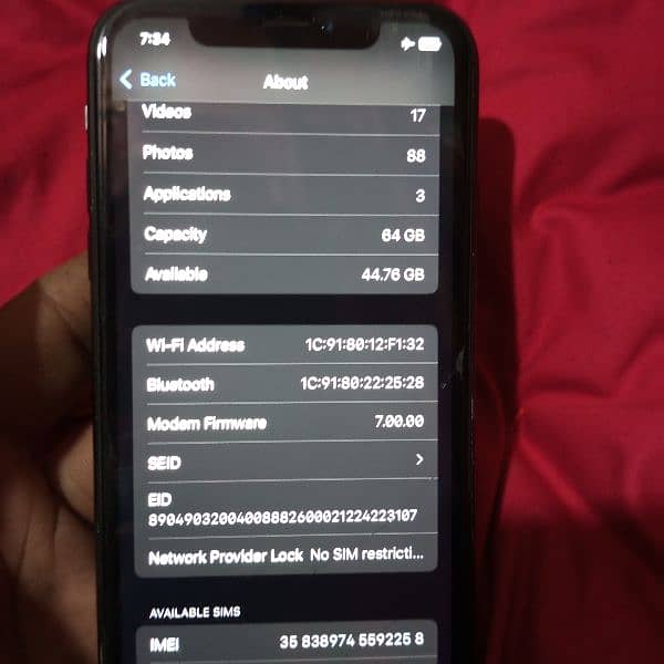 iPhone xr 64Gb 8