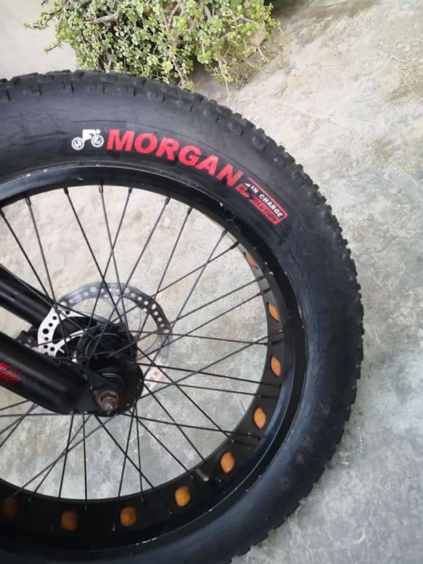 Morgan Fat Tire bicycle New Condition. 6