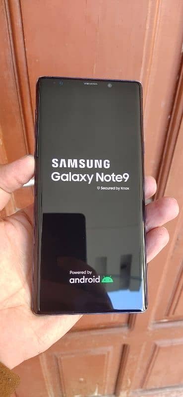 Galaxy note 9 PTA approved official 6GB 128GB no Dot fixed price 1