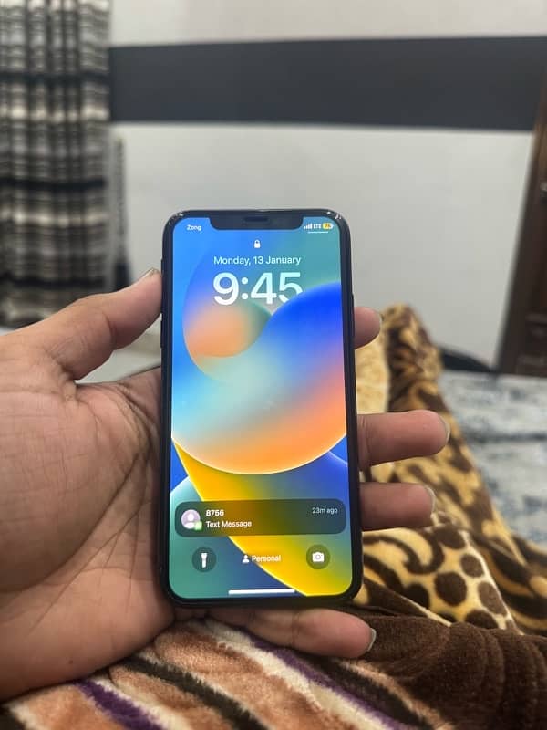 iphone X PTA APPROVED. 64gb 0