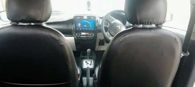 Mitsubishi Mirage 2013 Reg. 2016 in Pearl White Color 5