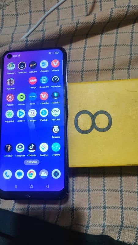 Realme 8 PTA Approved gaming processer 0